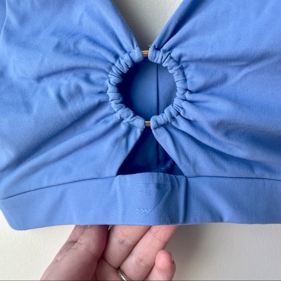 Gymshark x Whitney Simmons V2 Bra Baby Blue - Picture 3 of 5